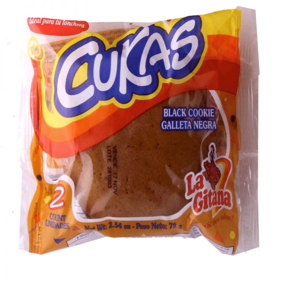 Cukas negras paquete * 2 un. * 72g